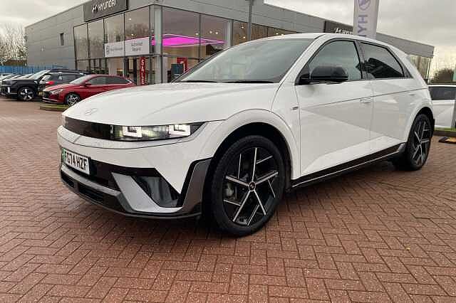 Hyundai IONIQ 5 ELECTRIC HATCHBACK 239kW N Line 84 kWh 5dr AWD Auto White