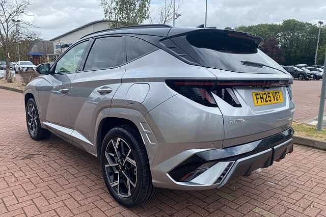 Hyundai TUCSON 1.6T Plug-in Hybrid N Line 5dr Auto Silver