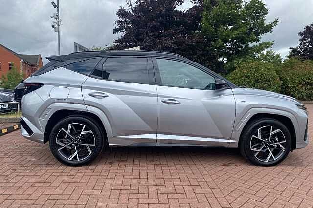 Hyundai TUCSON 1.6T Plug-in Hybrid N Line 5dr Auto Silver