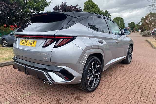 Hyundai TUCSON 1.6T Plug-in Hybrid N Line 5dr Auto Silver
