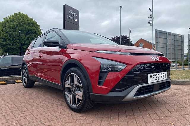 Hyundai BAYON 1.0 TGDi 48V MHEV Ultimate 5dr DCT Red