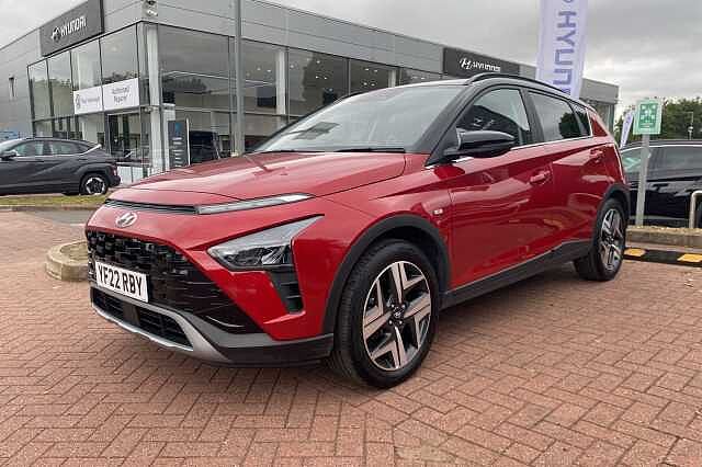 Hyundai BAYON 1.0 TGDi 48V MHEV Ultimate 5dr DCT Red