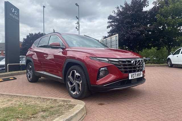 Hyundai TUCSON 1.6 TGDi Hybrid 230 Premium 5dr 2WD Auto Red