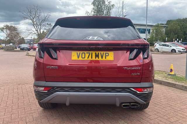 Hyundai TUCSON 1.6 TGDi Hybrid 230 Premium 5dr 2WD Auto Red
