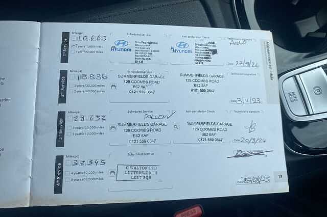 Hyundai TUCSON 1.6 TGDi Hybrid 230 Premium 5dr 2WD Auto Red