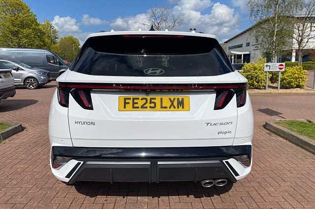 Hyundai TUCSON 1.6T Plug-in Hybrid N Line S 5dr Auto White
