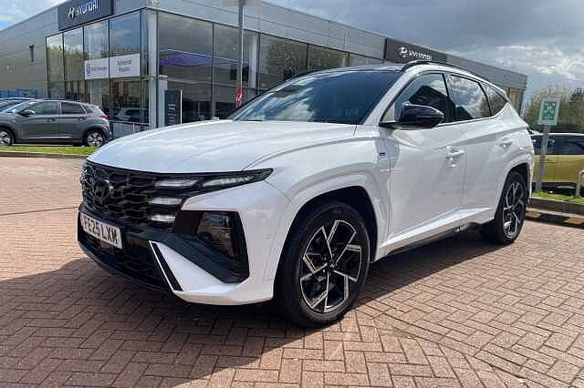 Hyundai TUCSON 1.6T Plug-in Hybrid N Line S 5dr Auto White