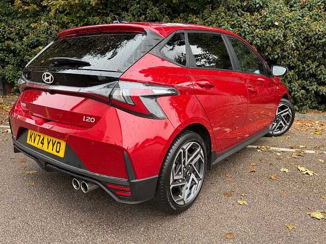 Hyundai I20 1.0T GDi N Line S 5dr DCT Dragon Red