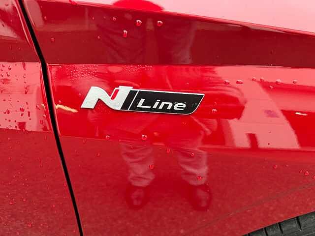 Hyundai I20 1.0T GDi N Line S 5dr DCT Dragon Red