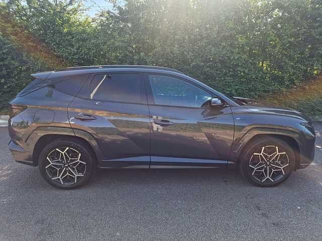 Hyundai TUCSON 1.6 TGDi Plug-in Hybrid N Line S 5dr 4WD Auto Dark Knight Grey