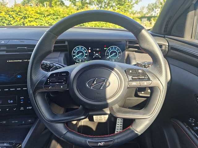 Hyundai TUCSON 1.6 TGDi Plug-in Hybrid N Line S 5dr 4WD Auto Dark Knight Grey