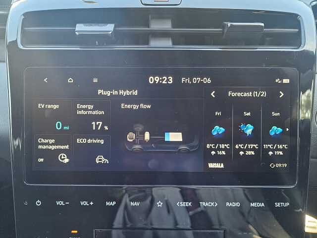 Hyundai TUCSON 1.6 TGDi Plug-in Hybrid N Line S 5dr 4WD Auto Dark Knight Grey