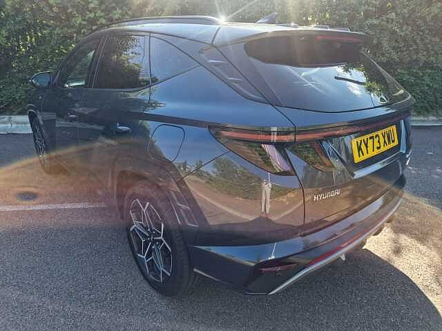 Hyundai TUCSON 1.6 TGDi Plug-in Hybrid N Line S 5dr 4WD Auto Dark Knight Grey
