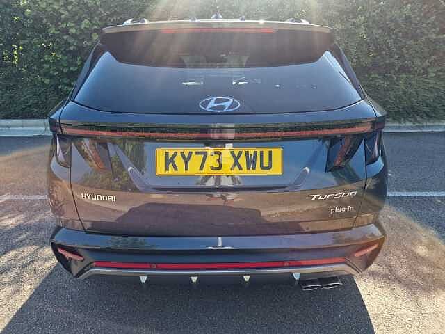 Hyundai TUCSON 1.6 TGDi Plug-in Hybrid N Line S 5dr 4WD Auto Dark Knight Grey