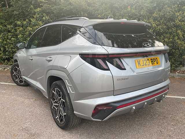 Hyundai TUCSON 1.6 TGDi Hybrid 230 N Line S 5dr 2WD Auto Shimmering Silver