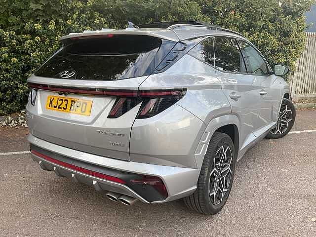 Hyundai TUCSON 1.6 TGDi Hybrid 230 N Line S 5dr 2WD Auto Shimmering Silver