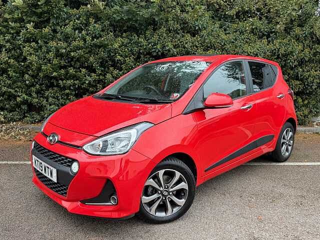Hyundai I10 1.2 Premium SE 5dr Auto Red