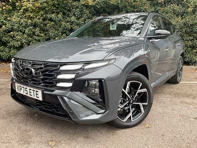 Hyundai TUCSON 1.6T Plug-in Hybrid N Line 5dr Auto Ectrnc Gry Prl