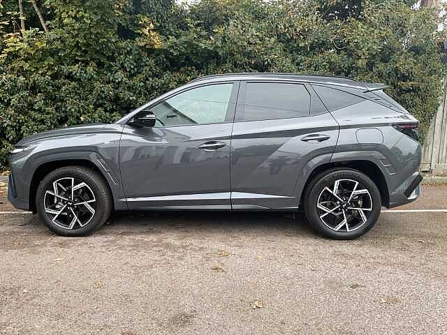 Hyundai TUCSON 1.6T Plug-in Hybrid N Line 5dr Auto Ectrnc Gry Prl