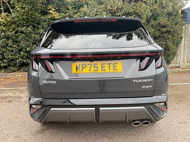 Hyundai TUCSON 1.6T Plug-in Hybrid N Line 5dr Auto Ectrnc Gry Prl