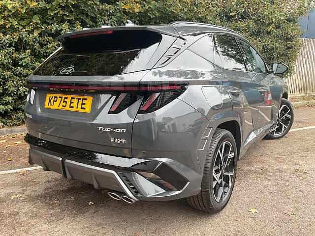Hyundai TUCSON 1.6T Plug-in Hybrid N Line 5dr Auto Ectrnc Gry Prl