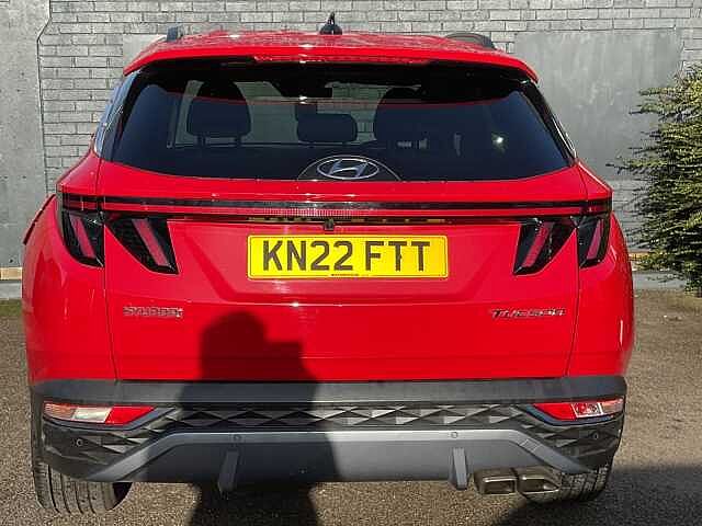 Hyundai TUCSON 1.6 TGDi 48V MHD Premium 5dr 2WD DCT Red
