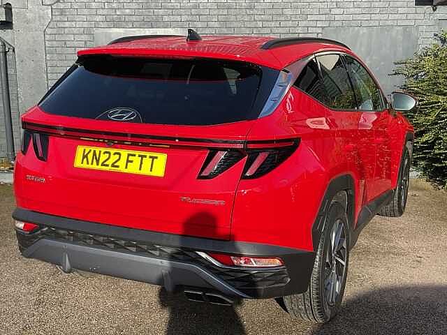 Hyundai TUCSON 1.6 TGDi 48V MHD Premium 5dr 2WD DCT Red
