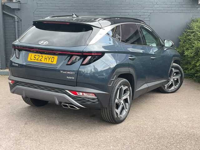 Hyundai TUCSON 1.6 TGDi Hybrid 230 Premium 5dr 2WD Auto Blue