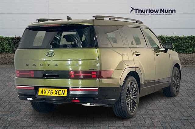 Hyundai SANTA FE 1.6 T-GDi 13.8kWh Calligraphy SUV 5dr Petrol Plug-in Hybrid Auto 4WD Euro 6 (s/s Olive Green