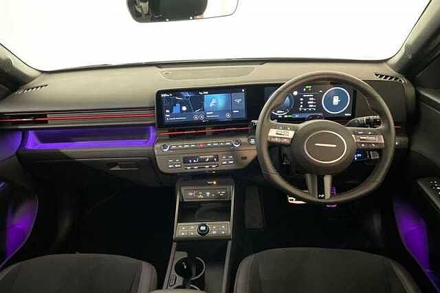 Hyundai KONA 1.6 h-GDi N Line S SUV 5dr Petrol Hybrid DCT Euro 6 (s/s) (138 ps) Cyber Grey
