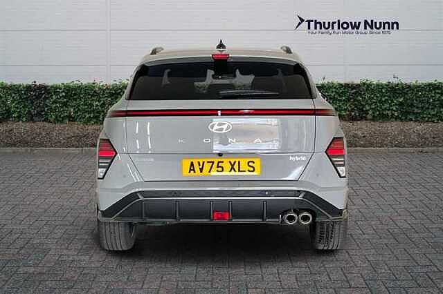 Hyundai KONA 1.6 h-GDi N Line S SUV 5dr Petrol Hybrid DCT Euro 6 (s/s) (138 ps) Cyber Grey