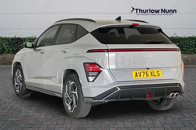 Hyundai KONA 1.6 h-GDi N Line S SUV 5dr Petrol Hybrid DCT Euro 6 (s/s) (138 ps) Cyber Grey