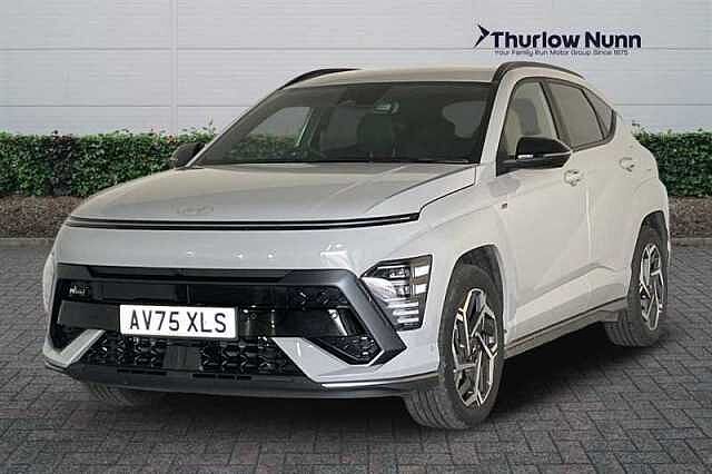 Hyundai KONA 1.6 h-GDi N Line S SUV 5dr Petrol Hybrid DCT Euro 6 (s/s) (138 ps) Cyber Grey