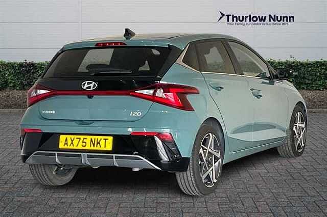 Hyundai I20 1.0 T-GDi Ultimate Hatchback 5dr Petrol DCT Euro 6 (s/s) (100 ps) Mangrove Green