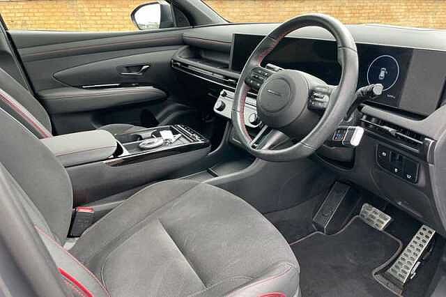 Hyundai TUCSON 1.6 T-GDi MHEV N Line S SUV 5dr Petrol Hybrid DCT 4WD Euro 6 (s/s) (160 ps) Grey