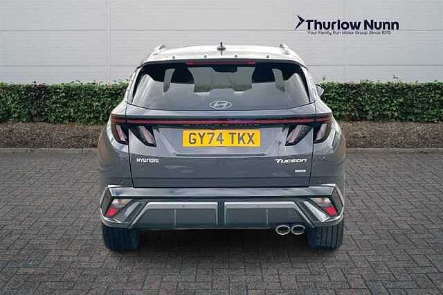 Hyundai TUCSON 1.6 T-GDi MHEV N Line S SUV 5dr Petrol Hybrid DCT 4WD Euro 6 (s/s) (160 ps) Grey