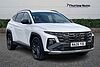 Hyundai TUCSON 1.6 T-GDi Black Line SUV 5dr Petrol Manual Euro 6 (s/s) (150 ps) White