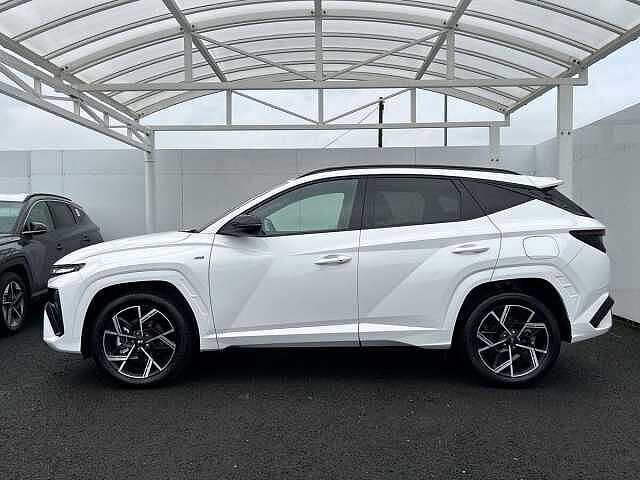 Hyundai TUCSON 1.6 T-GDi N Line Auto Euro 6 (s/s) 5dr White