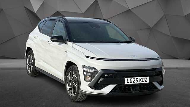 Hyundai KONA 1.6 h-GDi N Line SUV 5dr Petrol Hybrid DCT Cyber Grey - Black Roof