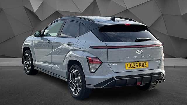 Hyundai KONA 1.6 h-GDi N Line SUV 5dr Petrol Hybrid DCT Cyber Grey - Black Roof