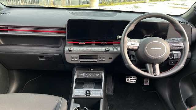Hyundai KONA 1.6 h-GDi N Line SUV 5dr Petrol Hybrid DCT Cyber Grey - Black Roof