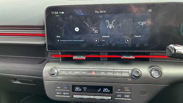 Hyundai KONA 1.6 h-GDi N Line SUV 5dr Petrol Hybrid DCT Cyber Grey - Black Roof