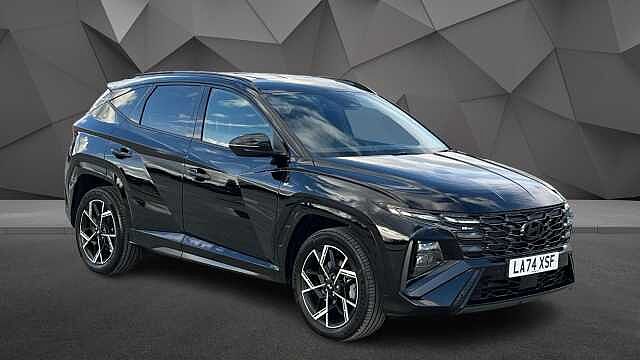 Hyundai TUCSON N Line SUV 5dr Petrol Hybrid (HEV) Auto Euro 6 (s/s) (215 ps) Abyss Black