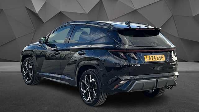 Hyundai TUCSON N Line SUV 5dr Petrol Hybrid (HEV) Auto Euro 6 (s/s) (215 ps) Abyss Black