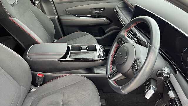 Hyundai TUCSON 1.6 T-GDi N Line SUV 5dr Petrol Hybrid Auto Euro 6 (s/s) (215 ps SHADOW GREY