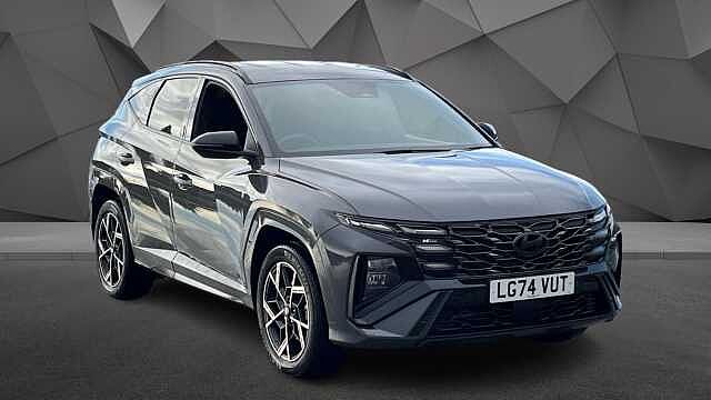 Hyundai TUCSON 1.6 T-GDi N Line SUV 5dr Petrol Hybrid (HEV) Auto ECOTRONIC GREY