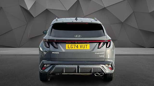 Hyundai TUCSON 1.6 T-GDi N Line SUV 5dr Petrol Hybrid (HEV) Auto ECOTRONIC GREY
