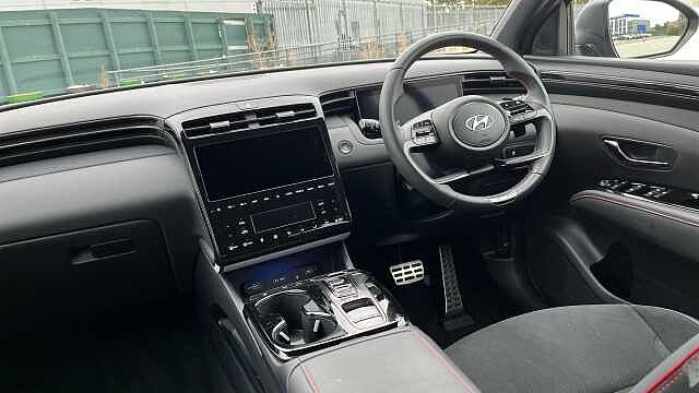Hyundai TUCSON 1.6 TGDi Hybrid (HEV)230 N Line 5dr 2WD Auto PHANTOM BLACK