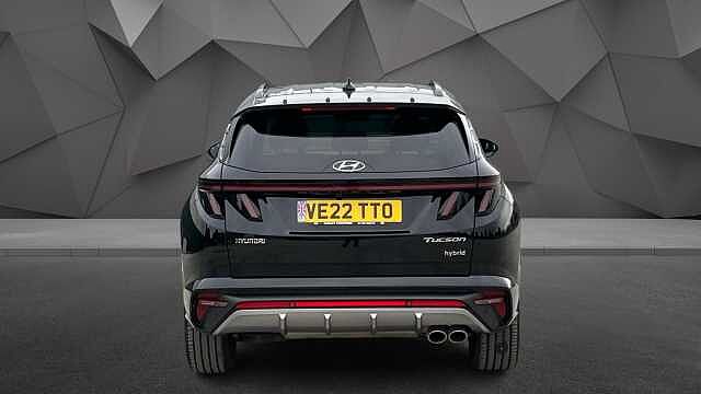 Hyundai TUCSON 1.6 TGDi Hybrid (HEV)230 N Line 5dr 2WD Auto PHANTOM BLACK