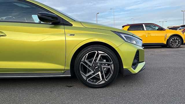 Hyundai I20 I20 1.0T GDi N Line S 5dr DCT + Sunroof Lucid Lime